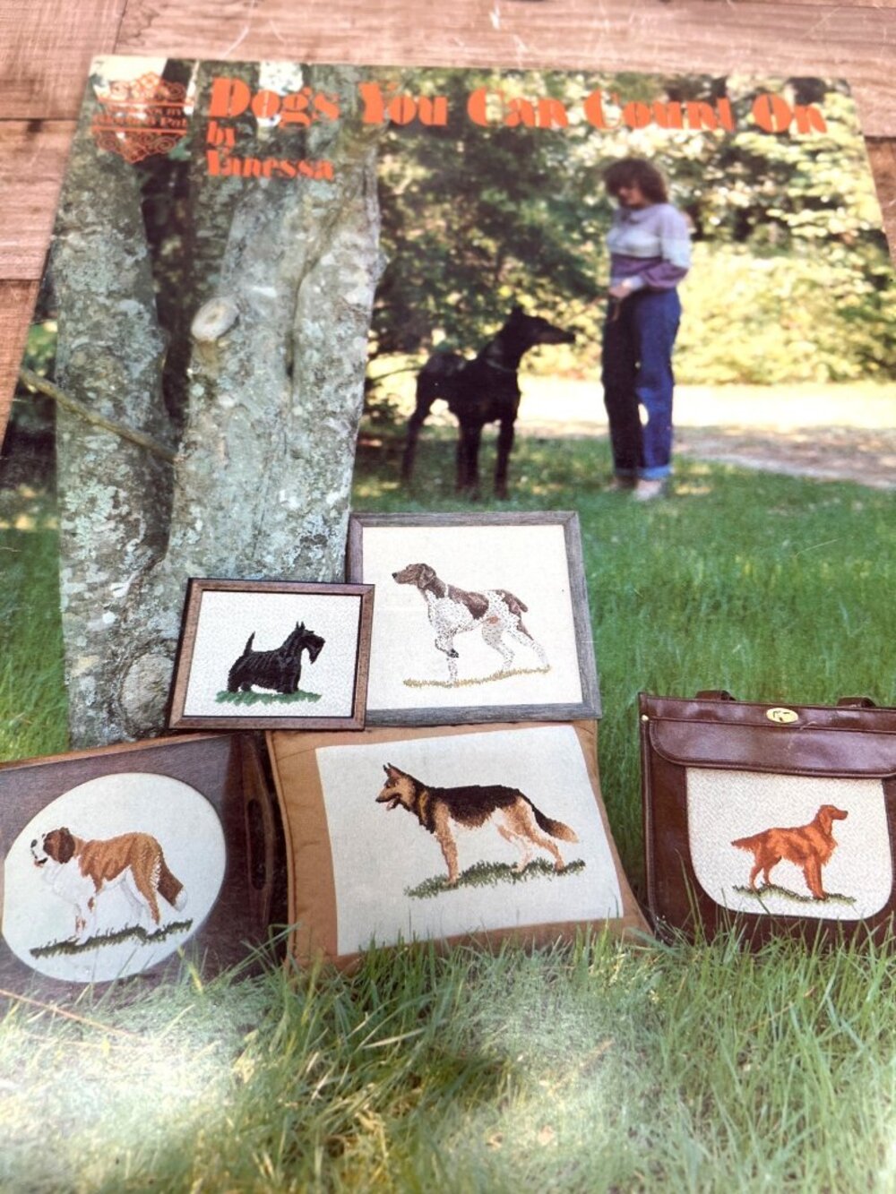 Dogs You Can Count On Cross Stitch Pattern Book By Vanessa - Picture 2 of 4